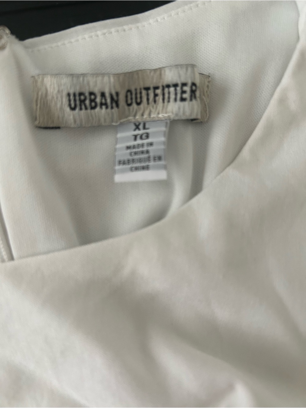 Urban Outfitters White Costal Chic Sleeveless Mini Dress with Side Cutouts - Picture 5 of 6
